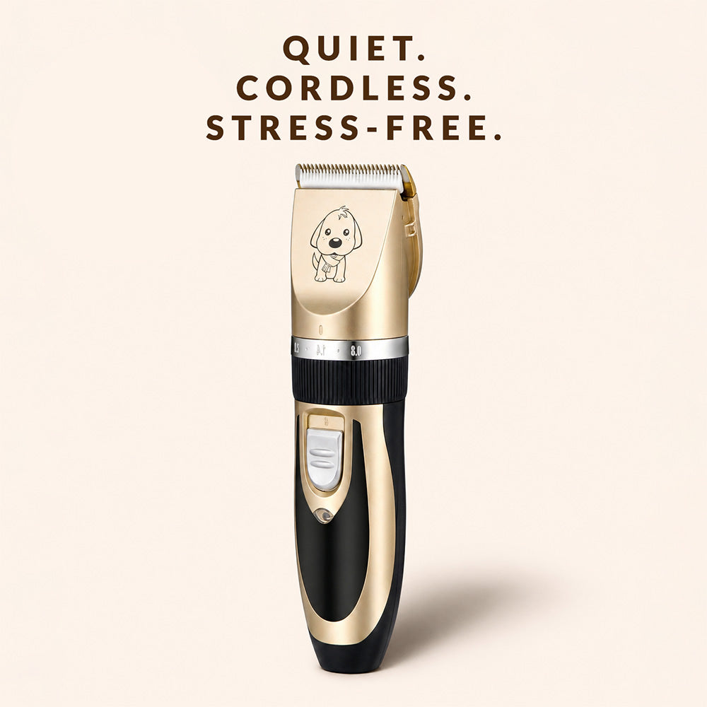 The Original World's Quietest Pet Hair Clipper ClipMyPaws The Original World's Quietest Pet Hair Clipper ClipMyPaws