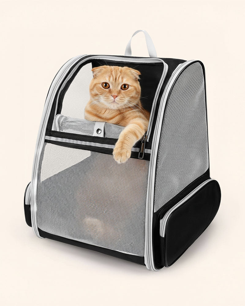PurryGO - Triple Airflow Backpack Carrier For Small Pets