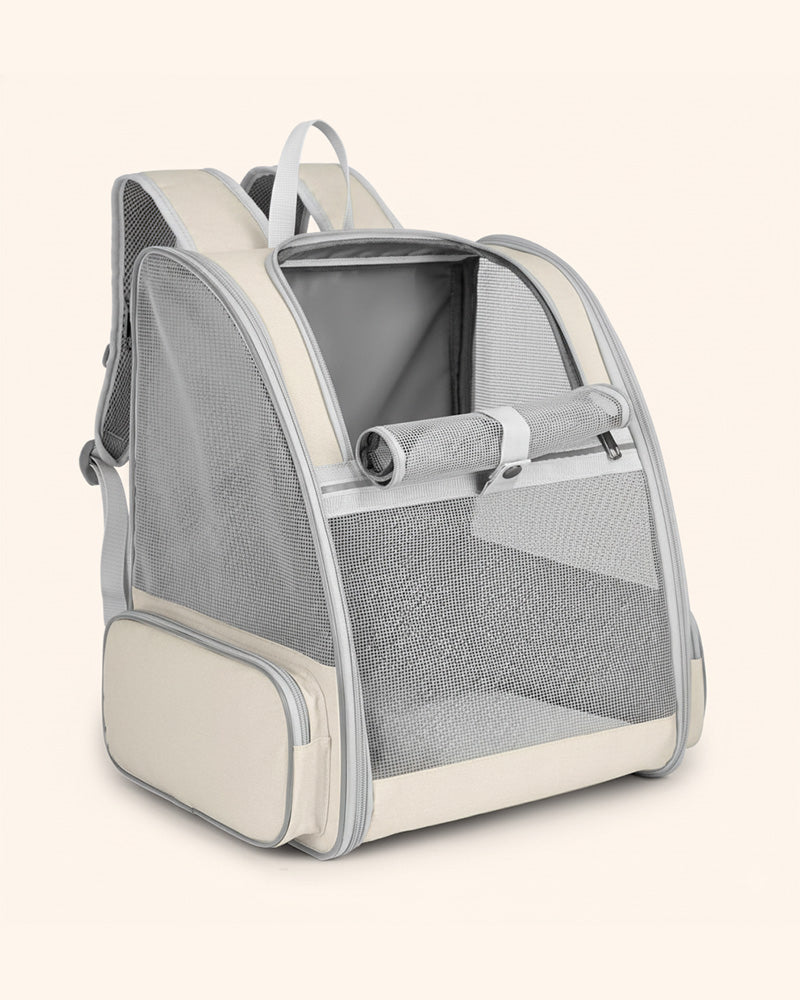 PurryGO - Triple Airflow Backpack Carrier For Small Pets