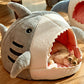 Shark's Jaw - Cushiony Indoor Cat Cave House