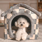 Bear - Soft Plush Pet Indoor House-Bed