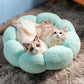 Flower - Fluffy & Cushy Warm Indoor Cat Bed