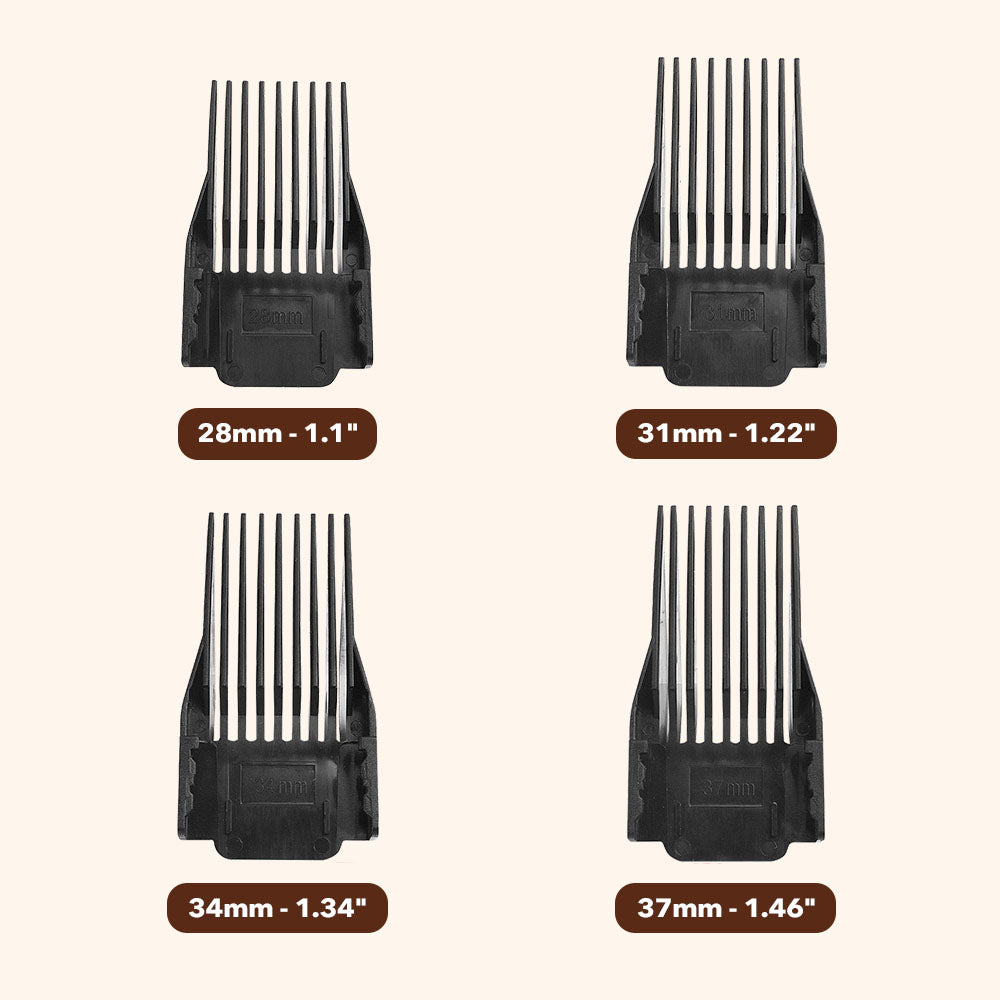 Custom Guide Combs For Longer Hair