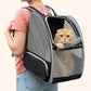 PurryGO - Triple Airflow Backpack Carrier For Small Pets