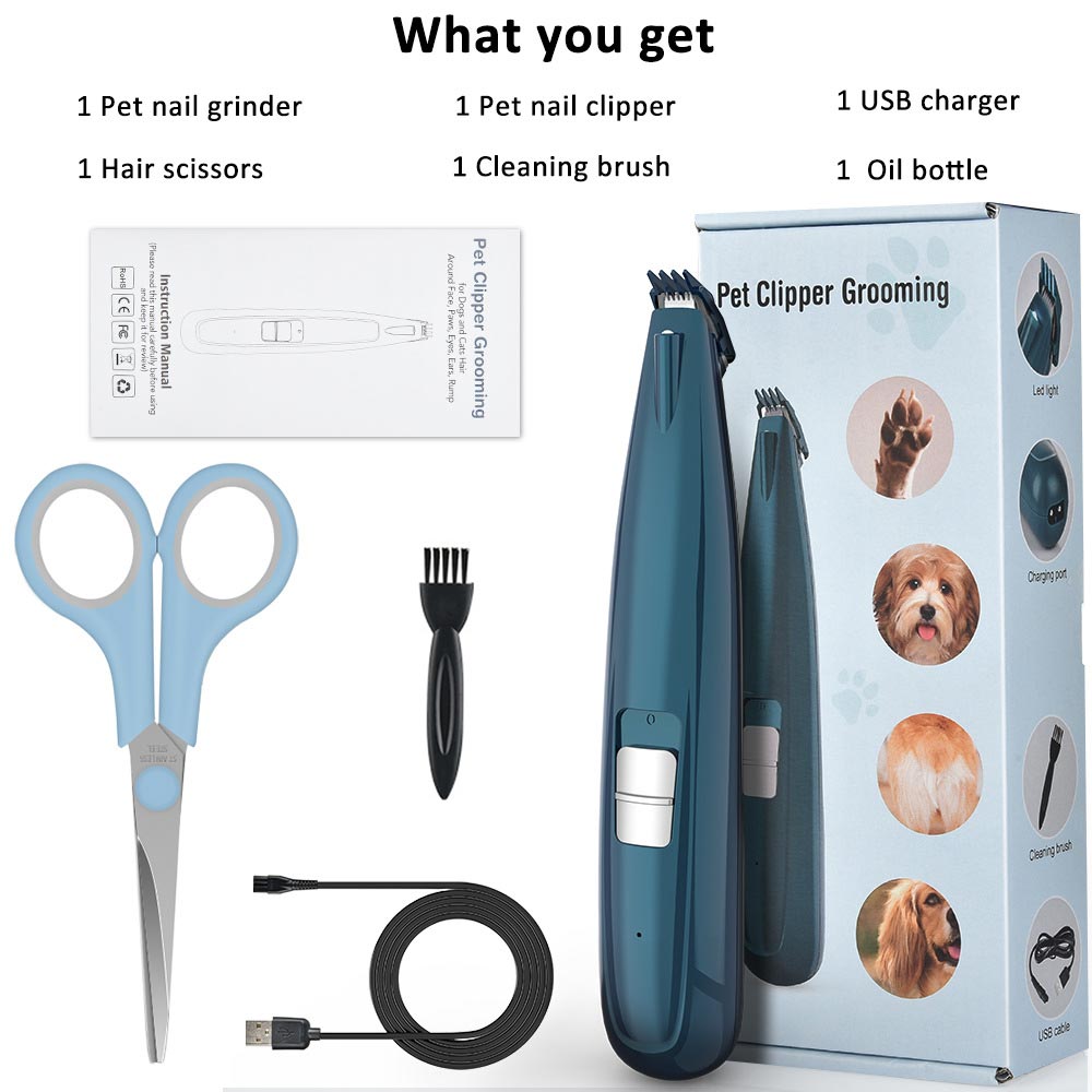 Silent Pet Paw Hair Trimmer